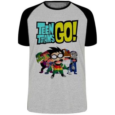 Imagem de Camiseta Jovens Titãs Blusa Plus Size extra grande adulto ou infantil 