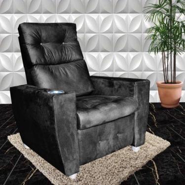 Imagem de  Poltrona Do Papai e Mamae Magazine - Beatriz Decor , PRETO