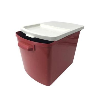 Imagem de Porta Ração Portátil Pote Para Até 15Kg - RBPet - Petz