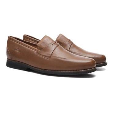 Imagem de Mocassim Loafer Masculino Soft Comfort Stors Max Tan Samello-Masculino