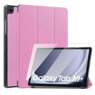 Imagem de Kit Capa + Vidro Para Tablet Samsung A9 Plus 11 X216 X210 - Star Capas