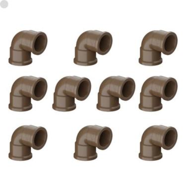 Imagem de Joelho Cotovelo 90º Soldável 50mm Tigre (10 Peças)