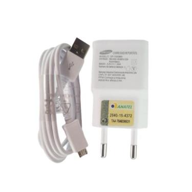 Imagem de Carregador Samsung Galaxy J7 Prime Original BRANCO COD. GH44-02580D