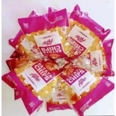 Imagem de Batatas Chips Gourmet. Pack 15 unidades ( sabor: Alho) - Chip's Mania