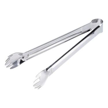 Imagem de Pegador De Gelo Churrasco 18cm Aço Inox - GP Inox
