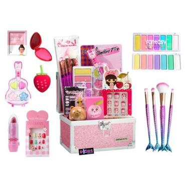 Imagem de Maleta De Maquiagem Completa Infantil sapequinha - DKIDS MAKEUP