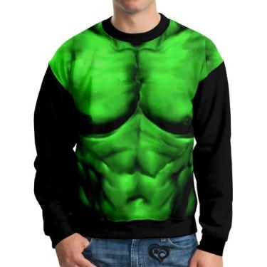 Imagem de Moletom do Hulk Infantil UNISSEX Herois Roupas blusa est2 - Alemark, 1