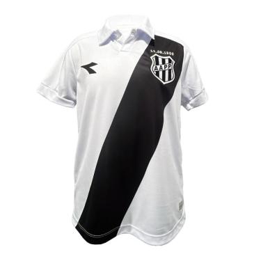 Imagem de Camisa Diadora Ponte Preta I 2025 Juvenil – Fan-Unissex
