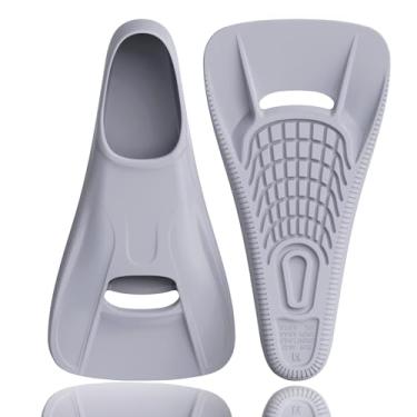 Imagem de Seatheway nadadeiras infantis, nadadeiras de silicone confortáveis para nadar e mergulhar, tamanho adequado para iniciantes, crianças, meninas, meninos e adultos