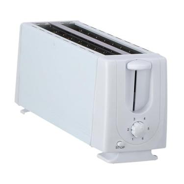 Imagem de Bothyi Torradeira elétrica Panini Maker 4 fatias EUA Plug Funcional Multiuso Bakeware Baking Pão Máquina de waffle para cozinhar