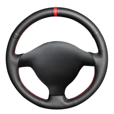 Imagem de MEWANT Capa de volante para Volkswagen VW Golf 4 (IV) 1997-2004/ Passat B5 1997-2002/ Passat Variant 1997-2004/ Polo 1999-2001/ Bora 1998-2005/Sharan 2005/ Seat Leon MK1 / Toledo/Skoda Fabia 1