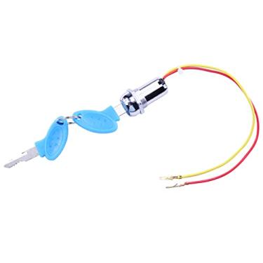 Imagem de New Olym Chave de ignição de 2 fios para scooter elétrico a gás ATV ciclomotor Go Kart Pocket Bike Motorcycle