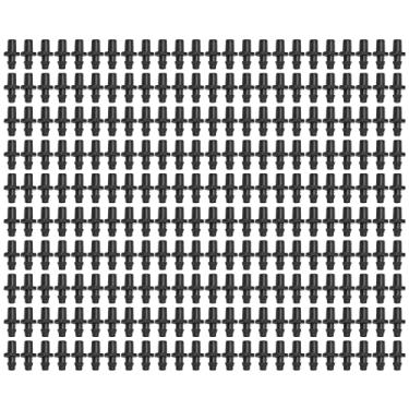 Imagem de 200 peças bocal atomizador para irrigação de jardim sistema de gotejamento conector de encaixe de acoplamento farpado 4 mm 7 mm peças de irrigação de tubo para uso agrícola