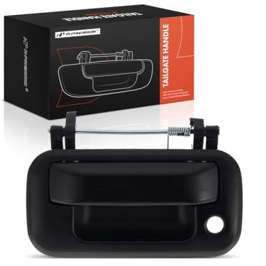 Imagem de A-Premium Maçaneta de porta traseira com fechadura compatível com Ford F-150 F150 2004-2014, F-150 Heritage 2004, preto