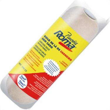 Imagem de Rolo La Roma Natural 23Cm Sem Cabo 290 13 - ROMA PINCEIS