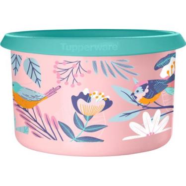 Imagem de Mini Instantânea 575ml Slim Mágica Vila das Flores Rosa Tupperware