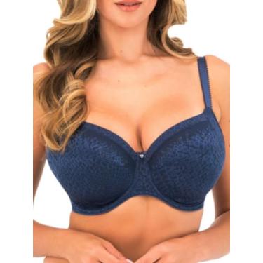 Imagem de Fantasie Sutiã Envisage com aro e cobertura total com suporte lateral, Azul marino, 38D
