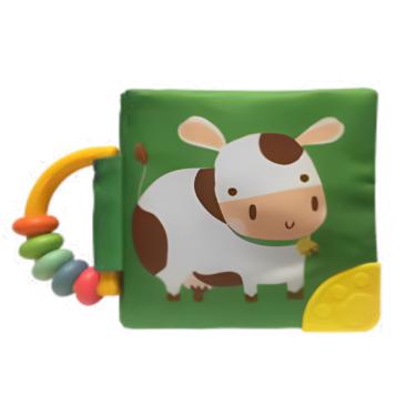 Imagem de Meu livro macio com chocalho e mordedor: Vaca