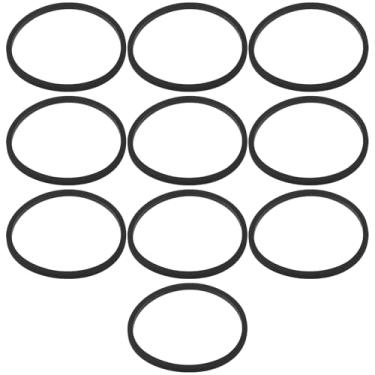 Imagem de The Lord of the Tools 10 peças de fita cassete quadrada diâmetro da correia 25 mm diâmetro do fio 1,2 mm circunferência 78 mm para gravador Walkman repetidor DVD drive