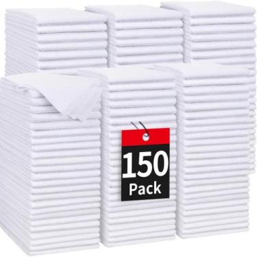 Imagem de Kit com 150 Panos de Microfibra HOMERHYME - 30x30cm - Limpeza