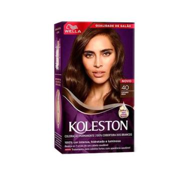Imagem de Tinta de Cabelo Koleston Castanho Médio 40, Castanho Médio