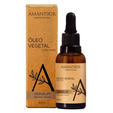 Imagem de Óleo Vegetal Gergelim 100% Puro Natural Amantikir 30ml