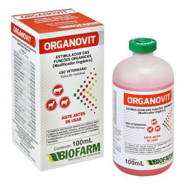 Imagem de Organovit Injetável Biofarm - 100ml
