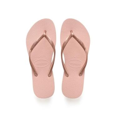 Imagem de Havaianas, Chinelo Slim, Feminino, Rosa Ballet ,33/34