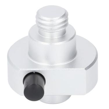 Imagem de Adaptador de Pólo do Prisma Liga de Alumínio, Adaptador de Levantamento de Liberação Rápida do GNSS para Estação Total GPS RTK, Compatível Com Diferentes Dispositivos de