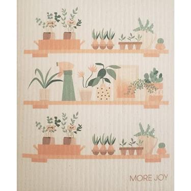 Imagem de Pano de prato More Joy Houseplants Design, pacote com 2, toalha de chá, acessórios de cozinha