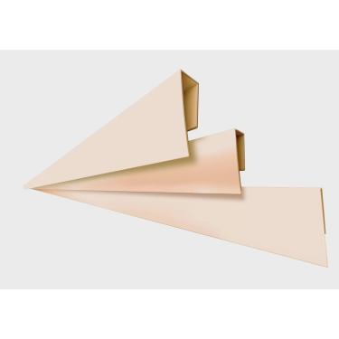 Imagem de Rodaforro Perfil U Polifort para Acabamento Lateral 8mm x 3cm x 3,00M (Barra)