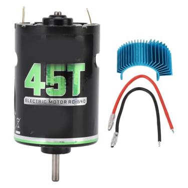 Imagem de 540 Motor Elétrico Escovado, Motor RC Com Dissipador de Calor para 1/10 Carro de Escalada RC e Veículos Fora da Estrada (45t)