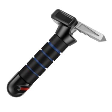 Imagem de Maçaneta auxiliar de porta de carro, assistência de alça de carro multifuncional, alças de suporte de veículo, cortador de cinto de segurança, disjuntor de janela, portátil, assistência de alça de