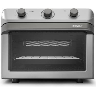 Imagem de Forno Elétrico de Bancada Mueller 35L com Fritadeira 127v Prata - MFB3