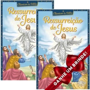 Imagem de Combo 2 Livros Clássicos da Bíblia: Ressurreição de Jesus  Infantil  S