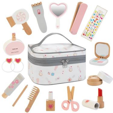 Imagem de Kit de maquiagem Amtreen Kids para meninas Pretend Play de 3 a 5 anos
