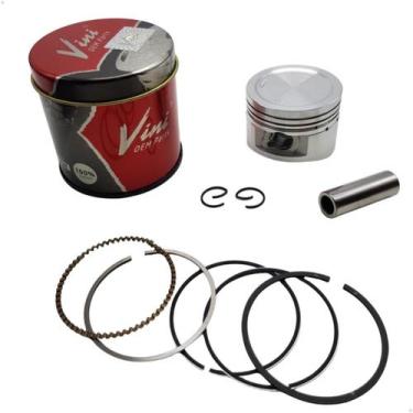 Imagem de Kit Pistao Aneis Pino Trava Crypton 115 Ano 2010 A 2016 0.25 - Vini