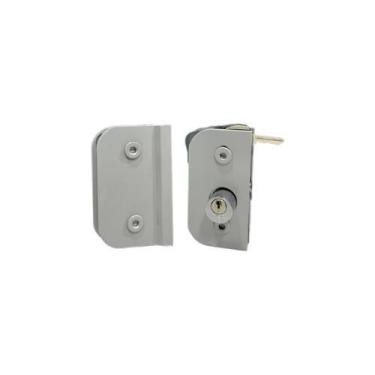 Imagem de Kit Fechadura para Porta 1520 + Contra Fechadura Vidro Vidro - Catarin