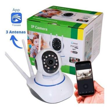 Imagem de Câmera IP Wifi Interna 3 Antenas HD 720p - IP Câmera