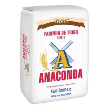 Imagem de Farinha De Trigo Tipo 1 Para Pastel Anaconda Pacote 5kg