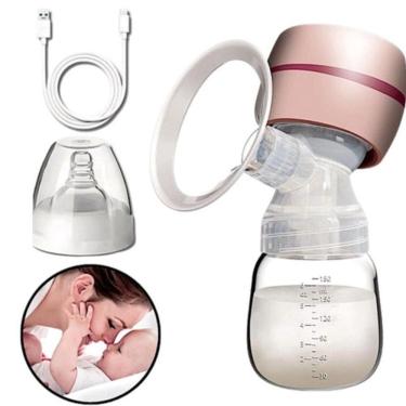 Imagem de Bomba Tirar Leite Materno Elétrica Bombinha Mamadeira