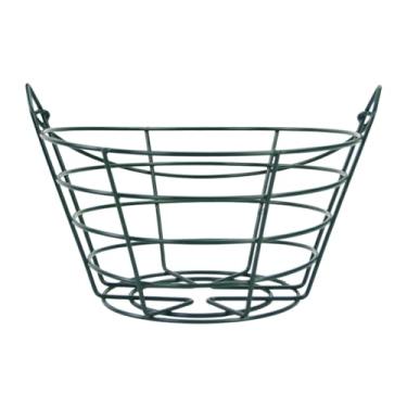 Imagem de Vaveren Golf Ball Basket Green Sturdy com manípulo compacto portátil, segura 30 bolas de balde de armazenamento de bola de golfe organizador, contêiner de