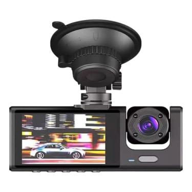 Imagem de Câmera Veicular DVR com Tela LCD, Visão Noturna, Suporte para Para-brisa, Gravação HD