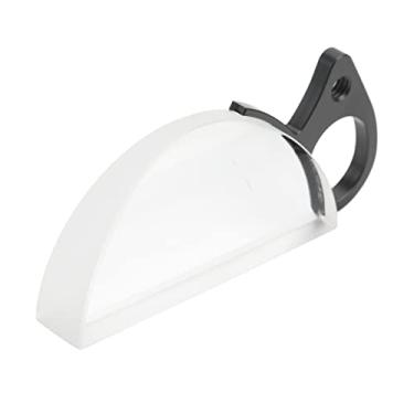 Imagem de Filtro caleidoscópio sutil portátil de 80 mm, prisma de lente de câmera, prisma de vidro óptico, filtro de efeitos especiais em forma de meia lua, acessórios de câmera de vídeo fotográfica