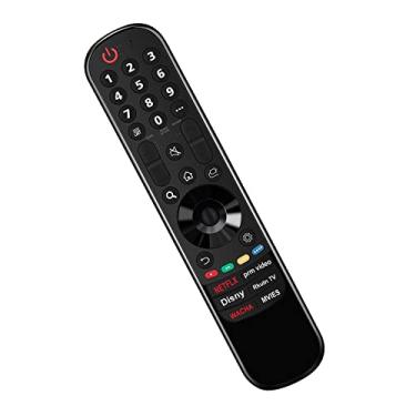 Imagem de MR21GA Controle remoto de TV substituído por infravermelho - ALLIMITY adequado para LG 2021 Smart TV 4K UHD OLED TV AN-MR21GA controle remoto 55UP7670PUC 65NANO85APA 43UP8000PUR 70NANO75UPA