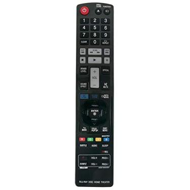 Imagem de Controle remoto de substituição AKB73655501 compatível com LG Home Theater BH9220BW BH9420PW BH9520TW S92B1W2 S92T1T2 S92T1W2 S92B1-S S92T1-C S92B1-W S92T1-W S92T1-W - S S92 B1-T2 S92B1-W2 S92T1-T2