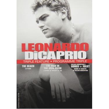 Imagem de Leonardo DiCaprio : The Beach / The Man In The Iron Mask / William Shakespeare's Romeo & Juliet