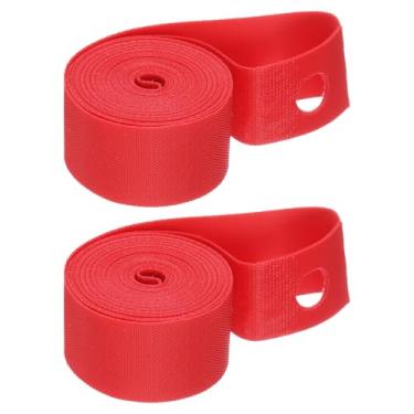 Imagem de HARFINGTON 2 tiras de aro de bicicleta 69,8 cm x 20 mm nylon forro de pneu de bicicleta fita de aro de roda de bicicleta fita de tubo interno protetor de almofada de proteção anti-arranhões para Road