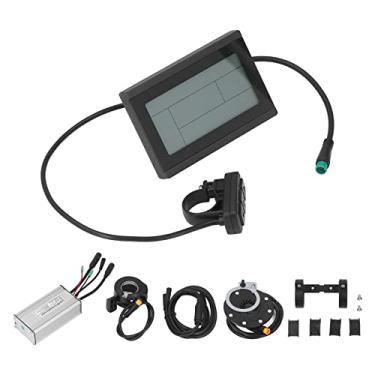 Imagem de Kit de modificação de bateria de lítio de bicicleta 22A Controlador LCD3 Display 1 a 2 kit de linha de conexão para o motor 500W Motor Kit de conversão de bicicleta elétrica de