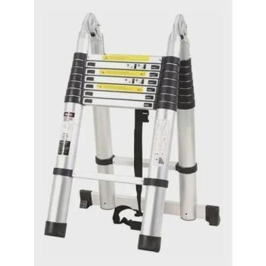 Imagem de Escada Alumínio 150kg - Encaixe para mãos - Segurança travas - Sa, Son